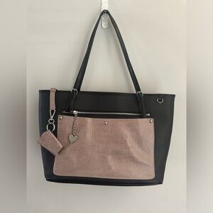 Aurielle Genuine leather large tote Bag